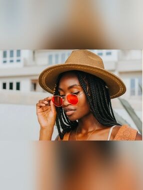 Rainbow OPTX The Round - Inspiration Orange Sunglasses